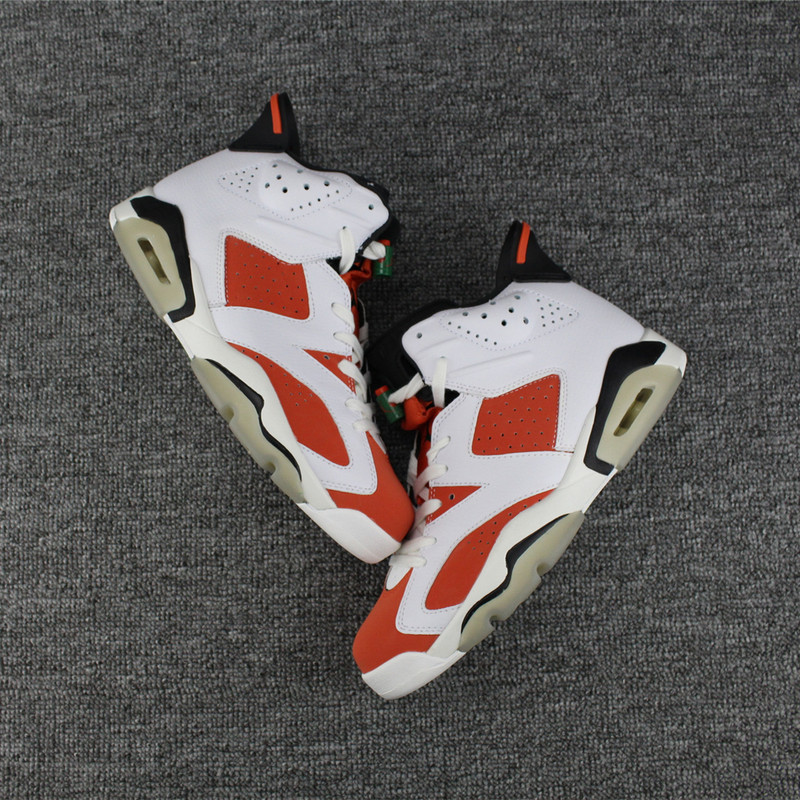 Air Jordan 6 Gatorade White Red Shoes